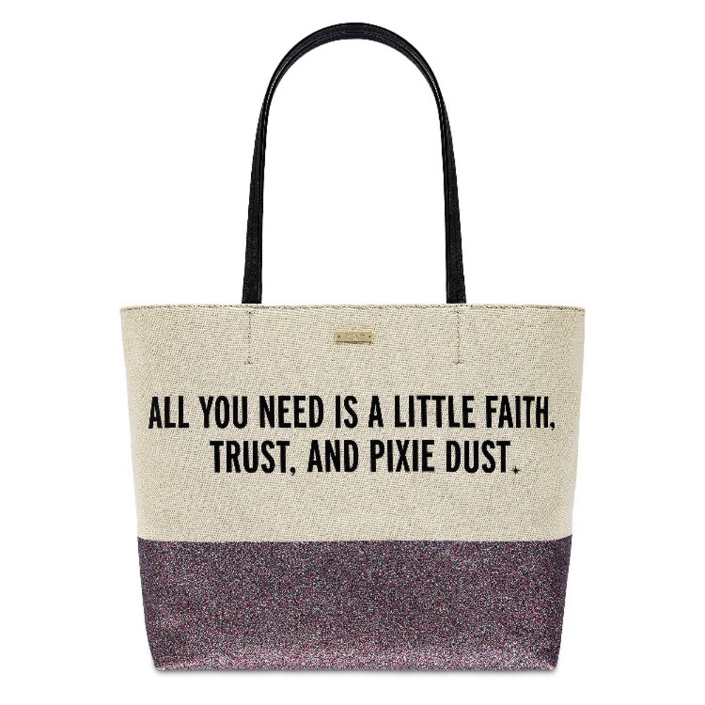Pixie Dust Glitter Tote by Kate Spade, Disney